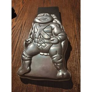 Vintage 89 Wilton Mirage TMNT Michelangelo Cake Pan Teenage Mutant Ninja Turtles
